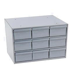 Durham 004-95 Gray Cold Rolled Steel Vertical Storage Cabinet, 17-1/4