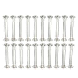 PATIKIL Binding Screw Posts, 20 Set Screw Posts Fit for 3/16