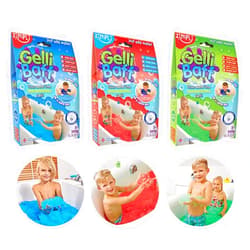 Zimpli Kids 3 x Gelli Baff Bundle, Blue, Red & Green, Turn water into colourful goo! Children’s Sensory & Bath Toy