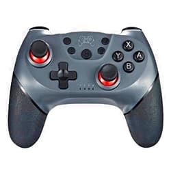 Rzzhgzq Wireless Controller for Switch/Switch Lite, Silver Switch Pro Controller Gamepad Joypad Remote with Gyro Axis, Turbo and Adjustable Wireless Controller for Girl,Boy,Men (SILVER)
