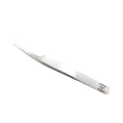 Scientific Labwares High Precision Stainless Steel Lab Tweezers with Offset Fine Tips Style 5A