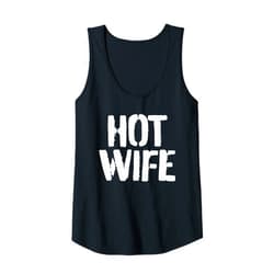 Lewd Linda Womens Punk HotWife Hot Wife ENM Swinger Tank Top