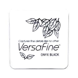 Tsukineko Versafine Small Pads Instant Dry Pigment Ink, Onyx Black, One Size