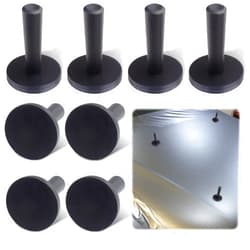 Ecocstm 8 PCS Vinyl Wrap Tools, Vinyl Wrap Magnets for Cars, Car Wrap Gripper Magnets Holder Tint Tool, Automotive Film Magnetic Holder for Sign Vinyl Car Wrapping Window Tinting