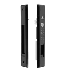 WINFREE Smart Lock for Sliding Doors & Windows | 5-in-1 Entry: Fingerprint,Password,Card,Key,App | Rechargeable Battery | Extreme Temp Resistant (-20℃~60℃) | Tuya/Smart Life