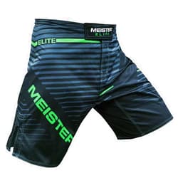 Meister Elite Flex Fighter Board Shorts for MMA Training and Gym Workouts
