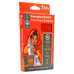 Adventure S.O.L. Survive Outdoors Longer 90 Percent Heat Reflective Emergency Blanket