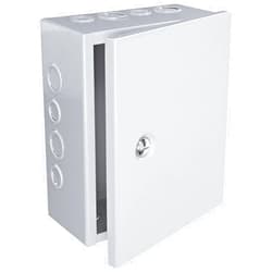 BUD Industries JBH-4958-KO Steel NEMA 1 Sheet Metal Box 10