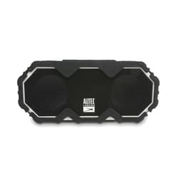 Altec Lansing Mini LifeJacket Jolt Bluetooth Speaker with Qi, Wireless, Waterproof, Portable, Speakers, Loud Volume, Strong Bass, Rich Stereo System, Microphone, 16 Hour Battery, 100 ft Range, Gray