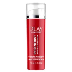 Olay Face Moisturizer by Olay Regenerist Microsculpting Cream With SPF 30 Sunscreen and Vitamin E for Advanced Anti-Aging, 50ml
