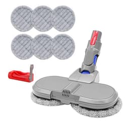 Garbage fighter Electric Mop Head Attachment Compatible with Dyson V7 V8 V11 V10 Models, Vacuum Cleaner Head, Mop Cleaner Head, Hardwood Floor Attachment