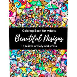 Rollason Press Adult Coloring Book: Over 60 beautiful designs to aid relaxation and creativity. De-stress, relieve anxiety and promote inner calm through Art Color Therapy