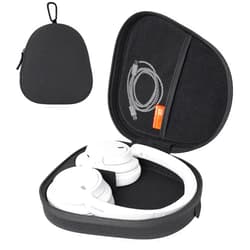 GEVO Case for Sony WH-CH720N / WH-CH710N / WH-CH700N Headphone, Travel Carrying Bag, Storage Protective Bag with Cable Storage (Black)