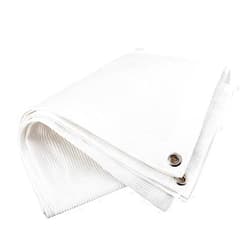 LIANGLIANG-fang shai wang LIANGLIANG Sunshading Net Household Shade High Temperature Resistance Breathable Multifunction Floral Protective Awning with Metal Hole Polyethylene, 15 Sizes (Color : White, Size : 2x2m)