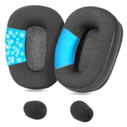 YunYiYi B450XT Replacement Earpads Compatible with BlueParrott B450-XT/B550-XT/B450 Noise Cancelling Headset Ear Pads with Softer Memory Foam High Density Noise Cancelling Foam Added Thickness