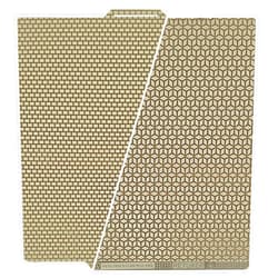 RETUXEP Wall+Cube Pattern Bambu Build Plate for Bambu Labs X1C/X1/X1E/P1P/P1S/A1 3D Pritner, Double Sided 0.5mm Flexible Sheet Spring Steel Plate for Bambu Lab 3D Printer 257x257mm