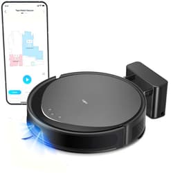 Tapo Ultra-Slim LiDAR Smart Navigation Robot Vacuum and Mop, 5300Pa Max, 97%+ Dust Pickup, Customizable Cleaning, Self-Charging, Works w/Alexa & Google Home, RV20 Max