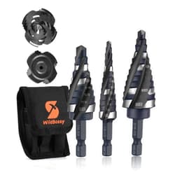 WildBossy M35 Step Drill Bit Set 1/8