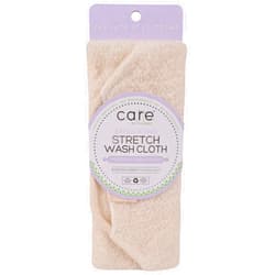 CleanLogic Sustainable Exfoliating Stretch Bath and Shower Wash Cloth, Certified Organic, 1 Count (Pack of 1)