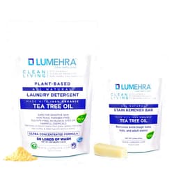 Lumehra Bundles Lumehra's Laundry Detergent 100 Loads + Stain Remover Stick Tea Tree