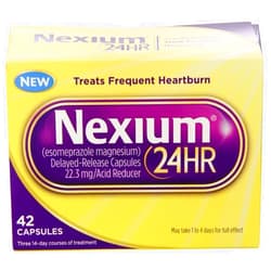 Nexium 24HR Capsules, 126 Count Pack (1w64ws)