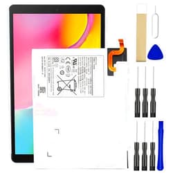 DDONG PLUS smt510 Replacement Battery EB-BT515ABU Battery [Upgraded] for Samsung Galaxy Tab A 10.1 2019 SM-T510 SM-T515 Battery T510 Battery T515 Battery Free Adhesive Tool Kits