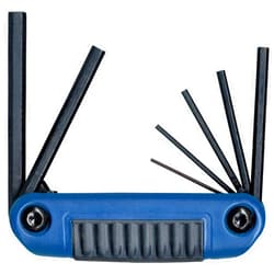Eklind Tool EKLIND 25171 Ergo-Fold Fold-up Hex Key allen wrench - 7pc set Metric MM sizes 1.5-6