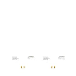Mandala Crafts FML27 27-Watt 6500K Compact Fluorescent Light Bulbs with Quad Tubes, 4-Pin GX10q-4 Base FML 27, 2 Pack FML Lamp 27 Watt Bulbs