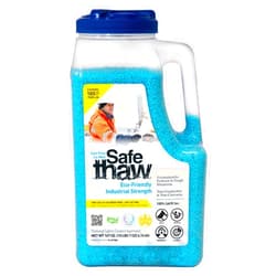 Safe Paw Safe Thaw Concrete Safe 100% Salt Free, Pet Safe Snow & Ice Melter, Industrial Strength, Chloride-Free and Traction Agent. Use on Asphalt, Roofs & On Any Surface, 10 Pound Jug