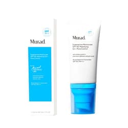 Murad Superactive Mattifying Oil and Pore Control Moisturizer SPF 50 - Shine Free Hydrating Facial Sunscreen Supercharged with Salicylic Acid To Smooth Texture and Minimize Look of Pores - 1.7Fl Oz