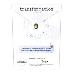 SoulKu Luxe Inspirational Necklace, Empowerment Jewelry, Handcrafted Necklace For Women, Gift For Mom, 2