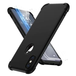 ORETECH for iPhone Xs Max Case, with [2 x Screen Protectors] [10 Ft Military Grade Drop Test] [Camera Protection] 360° Shockproof Slim Thin Phone Case iPhone Xs Max Cover 6.5