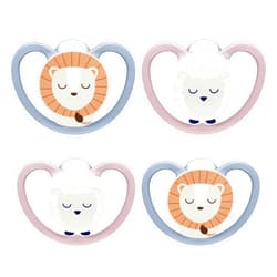 NUK Space Glow-in-The-Dark Orthodontic Pacifiers
