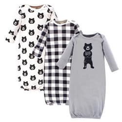 Yoga Sprout Cotton Gowns, 3 Pack