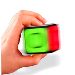 Cuberspeed QY Toys 1x1x1 Speed Cube 02 Black 1x1 Magic Cube Puzzle QY Toys O2 Cube Fidget Spinner