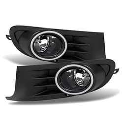 AKKON - For VW Golf MKVI MK6 TDI TSI Sport Wagen Clear Fog Lights Driver/Passenger w/Bulbs/Switch