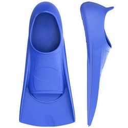 Gintenco Swim Fins, Kids Swim Training Fins for Lap Swimming, Travel Size Flippers with Mesh Bag, Silicone Swimming Fins for Kids Teens Adults Women Men