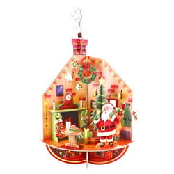 Santoro Pirouette, 3D Pop Up Christmas Countdown Calendar - Deck The Halls - 25 Different Pieces For Each Day - Xmas Countdown Gift For Kids, Adults | Advent Calendar