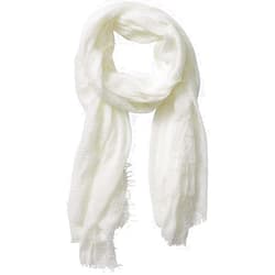 Guiyal Cotton Blend Crinkle Vintage Soft Scarf with Fringed Edges,linen scarf,shawl,travel scarf