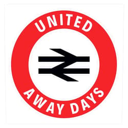 LAD Studio MUFC Away Days - t Poster Sticker Bumper Sticker Vinyl Decal 5