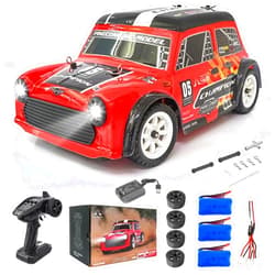 LEOSO SG1605 Pro Brushless RC Car with Gyro 1/16 RC Drift Car for Adults Max 60 km/h Drift RC Cars 4WD ESP Remote Control Car with 3pcs Upgraded 1500mah Battery (SG1605 Pro)