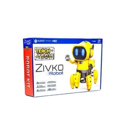 Elenco Teach Tech “Zivko The Robot”, Interactive A/I Capable Robot with Infrared Sensor, STEM Learning Toys for Kids 10+, includes Assembly Parts