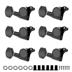 ZYZYZY Tuner Machine Head 6R Guitar Electric/Acoustic Tuning 6 Inline Pegs Tuner String Winders Keys Guitar Neck Pegs Guitar Heads