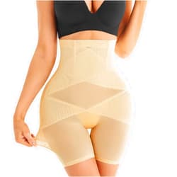 OLIOMES Body Shaper for Women Tummy Control Shorts Seamles Shapewear Butt Lifter Panties High Waist Trainer Thigh Slimmer