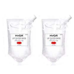 KYDA 200ML Moisturize Lip Gloss Base,Lip Gloss Base Oil Material Lip Makeup Primers, Non-Stick Lipstick Primer Lip Gloss Base for DIY Handmade Lip Balms Lip Gloss-200g