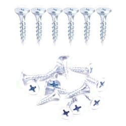 IMSCREWS #6x3/4 Drywall Screws - 200-Pack Zinc-Coated Fine Thread Sharp Point Sheetrock Screws, Flat Head Phillips, Carbon Steel 1022A - Wood Screws by IMScrews