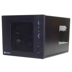 SilverStone Technology SG05BB-LITE Mini-ITX Computer Case Super Small Form Factor with SFX PSU Support SG05BB-LITE-x