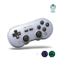 8Bitdo Sn30 Pro Wireless Bluetooth Controller, Hall Effect Joystick Update, Retro Gamepad for Switch/Switch 2, PC, Steam Deck, Android, Raspberry PI, iPhone, iPad, macOS and Apple TV (Gray Edition)