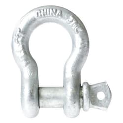 US Cargo Control 1-3/8 Inch Galvanized Screw Pin Anchor Shackle - Each with a 13.5 Ton Capacity
