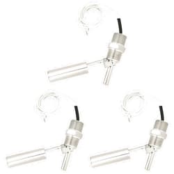 Saluaqui 3pcs Liquid Water Level Float Sensor Switch Sid Mounted 304 Stainless Steel 1/2NPT Male Thread DC0 110V, Wholesale Business